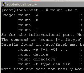 linux mount loop read write and type