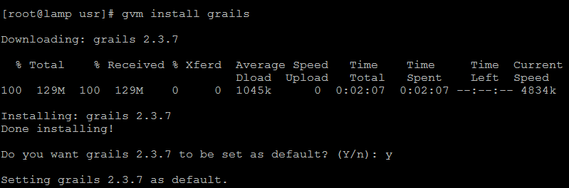 centos grails
