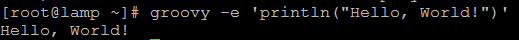 centos groovy
