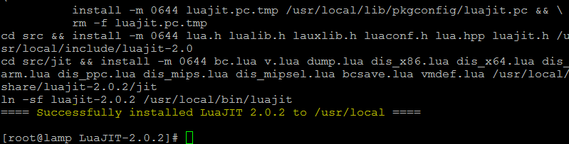 centos luajit
