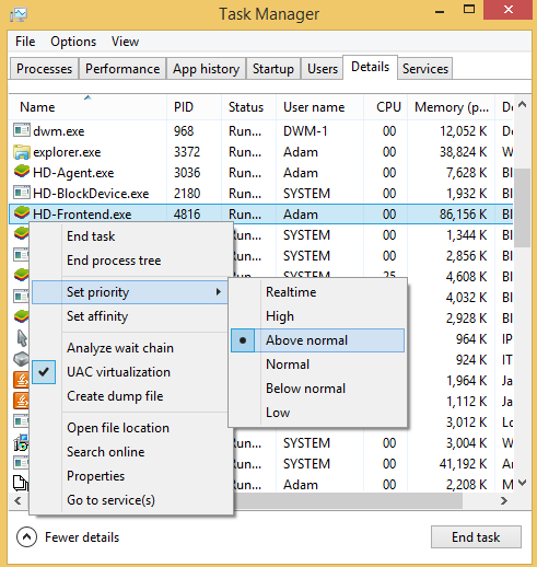 optimize BlueStacks NVidia CPU