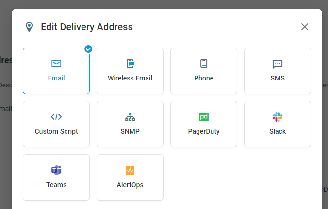 Dotcom-Monitor alert configuration options